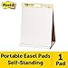 Post-it Super Sticky Tabletop Easel Pad, 20 x 23 Inches, 20 Sheets/Pad, 1 Pad (563R), Portable White Premium Self Stick Flip Chart Paper, Built-in Easel Stand primary
