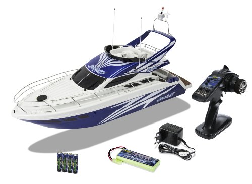 Carson 500108013 Modellsport Motoryacht Sunset RC Motorboot 100% RTR 670mm