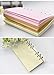 Chris-Wang 5 Sets Assorted Colors Ruled/Plain/to Do List/Blank Refills Inserts Filler Paper Pages for 6-Holes Binder/Journal/Dairy/Day Planner/Personal Organizer, A6 Size, 40 Sheets/Set