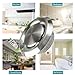 6 Inch Vent Cover HG POWER Adjustable Round Ceiling Diffuser Stainless Steel Air Vents Wall Cover External Extractor Outlet - 150mm