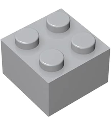 Feleph 2x3 Building Bricks - 260 Piece Multicolor Bulk Set Compatible With Major Brands