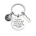 Volleyball Coach Keychain with Thank You Charm, Stainless Steel Appreciation Gift for Instructors, Engraved “A Great Coach is Hard to Find but Impossible to Forget” Pendant, End of Season Keepsake