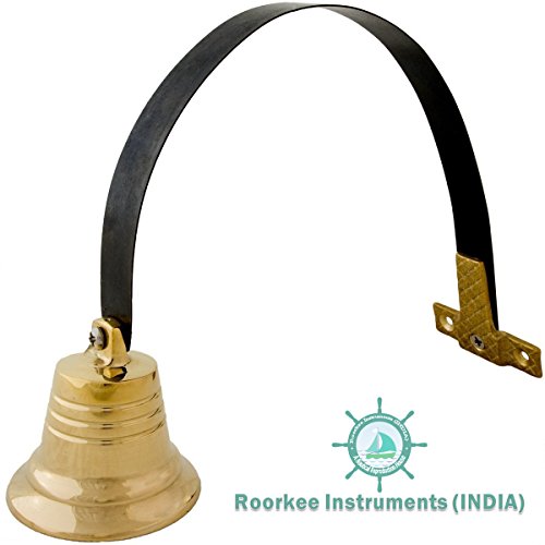 Roorkee Instruments India Door Dogbell Solid Brass Bell For Loud Clear Tone