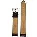 Tech Swiss Extra Long Watch Band Leather Dark Brown Padded 18 millimeters