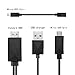 Micro USB to HDMI Adapter Android Devices, 6 feet Male to Male Cable +Micro 5pin to 11pin Adapter Samsung Galaxy S2, S3, S4, S5, Note 2, Note 3, Note Edge (NOT Galaxy S6 S7 S7 Edge, S8)