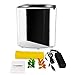 FREESEA 1.4 Gallon Half Moon Small Betta Aquarium Fish Tank with LED Light and Filter Pumpthumb 1