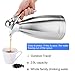 68 Ounces Large Stainless Steel Thermal Coffee Carafe-2L Double-Wall Insulated Vacuum Thermos Jug-24 Hour Heat/Cold Retention for Coffee Hot Water Pot Hot Beverage Dispenser by Puersit