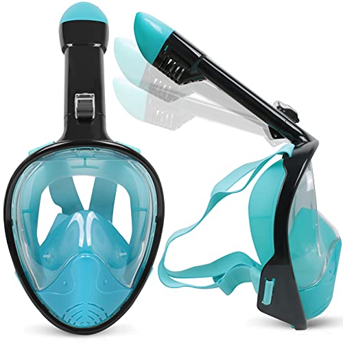 Mua Hieha Snorkel mask Full Face for Adults, AntiFogging AntiLeak