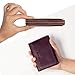 Augus Leather Wallet RFID Blocking Wallets for Men Trifold Money Clip Credit Card Holder