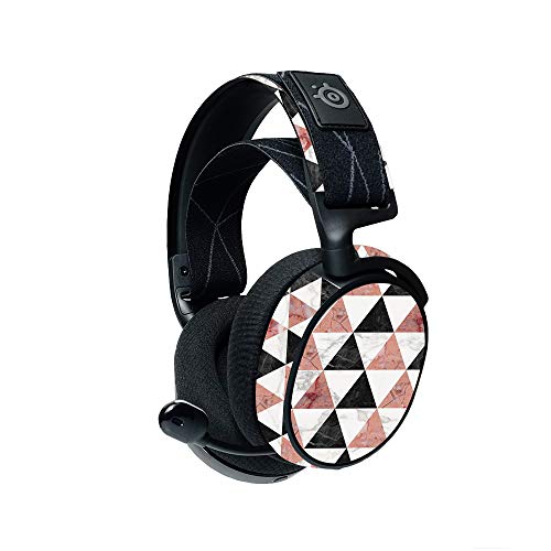 MightySkins Compatible with Steelseries Arctis 7 Gaming Headset (2019) - Marble…