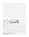 Best Paper Greetings Words of Wisdom Cards for Graduates - 60-Pack Class of 2025 4 x 6 in Blank Advice Cards - Graduation Note Paper Party Supplies