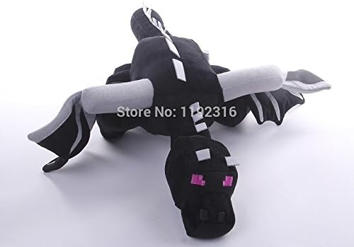 Amazon Co Jp 品質の60センチメートルのminecraftゲーム黒エンダードラゴンぬいぐるみ子供古典ギフトpp綿充填 60cm Black 家電 カメラ