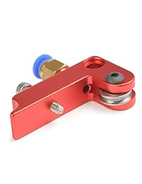 [Versión mejorada] yotino mano izquierda MK8 extrusora Bowden remoto accesorios extrusora filamento All a distancia de metal bloque de marco para RepRap 3d impresora Kossel Prusa