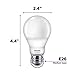 Philips 464867 LED A19 SceneSwitch Color Change Light Bulb: Daylight/Soft White/Warm Glow (60-Watt Equivalent), E26 Base, 4-Pack