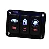Rupse-3-Gang-Marine-Boat-Car-Switch-Panel-Blue-Red-LED-Light-5pin-On-off-Rocker-Switch-12-24V