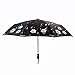 Animal Lover's 9 Rib Umbrella with Reflective Safety Strips and Durable Windproof Design