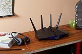 ASUS RT-AX82U AX5400 Dual Band WiFi 6 Gaming Router Aura RGB AiMesh view 7