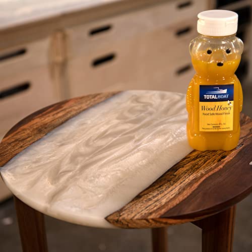 TotalBoat Wood Honey Food Safe Wood Finish Wood Oil for Cutting Boards & Butcher Blocks (16 oz
