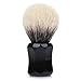 Thater 4125 Finest 2-Band Silvertip Shaving Brush - Black (KNOT: BULB)