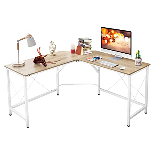 Mr IRONSTONE LShaped Desk 59" * 59" Computer Corner Desk, Home Gaming
