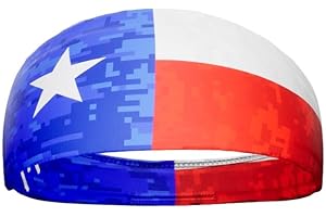 ELITE ATHLETIC GEAR 40+ Designs! Unisex Headband/Sweatband. Best for Sports, Fitness, Working Out, Yoga. Tapered Design