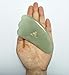 Set of 2 Gua Sha Facial Massagers of Jade Stone, Excellent Massage and Skincare Tool