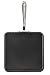 All-Clad E7951364 HA1 Hard Anodized Nonstick Dishwasher Safe PFOA Free Square Griddle Cookware, 11-Inch, Black
