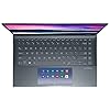 ASUS ZenBook 14 UX435EG Full HD 14" Touchscreen Laptop (Intel i7-1165G7, Nvidia MX450 Graphics Card, 16GB RAM, 512GB SSD, 32GB Intel Optane Memory, Windows 10) Includes ScreenPad 2.0