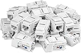 TRENDnet Cat6 Keystone Jack, 25-Pack