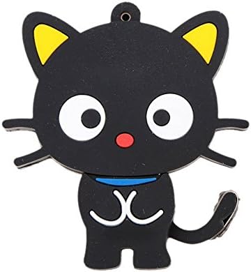 16Gb Black Key Usb 2.0 Flash Cat Form U Disk High Speed Rotation Storage Player