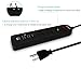Power Strip, USB Charger AC Power Strip with 3-Outlets 6 Feet Cord for Cellphone and Home Appliances
