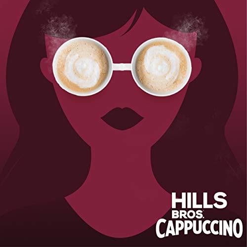 HILLS BROS. INSTANT CAPPUCCINO MIX, SUGAR FREE DOUBLE MOCHA (12 OZ, PACK OF 1) – CONVENIENT AND VERSATILE, INSTANT HOT OR ICED COFFEE, FROTHY & RICH CHOCOLATE FLAVOR – JUST ADD WATER
