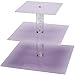 3 Tier Cupcake Stand, Tiered Acrylic Cupcake Stand for Birthday Parties, Cupcake Tier Stand Tower for Display Cakes and Cupcake s on Wedding,Parties,Christmas 36 24