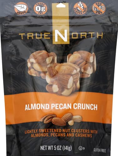 TRUENORTH NUT CLUSTERS, ALMOND PECAN CRUNCH, 5 OUNCE