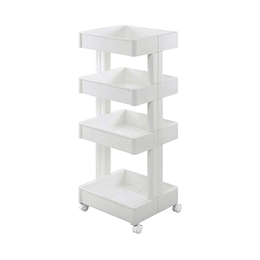 Keraiz Slim Slide Out Kitchen Trolley Rack Holder Storage Shelf