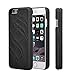 GBSELL Flip Mirror Hard Cases Wallet Card Holder Stand Cover For iPhone 6 Plus/6s Plus (Black)