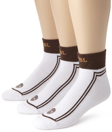 Timberland Mens Mountain Quarter Top Sock, Wheat, One Size