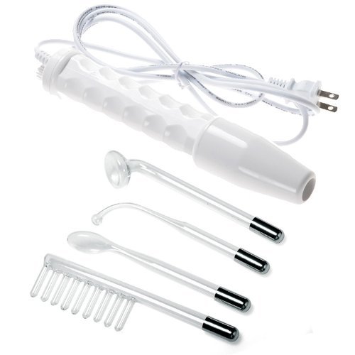 FORTECH D'arsonval High Frequency Machine Light Wand with 4 Glass