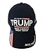 Donald Trump 2024 Hat - Make America Great Again 3D Embroidery American Flag Donald Trump MAGA Baseball Cap - Navy
