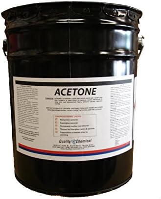 ACETONE - Fast Drying Solvent and Degreaser -Approved for consumer sale and use-5 gallon pail
