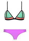 Ebuddy Women Neoprene Wet Suit Bikini Swimsuit Swimwear(FBA)