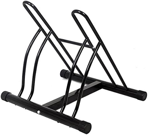 Two Bicycle Bike Stand Racor Garage Floor Storage Organizer Cycling Rack New