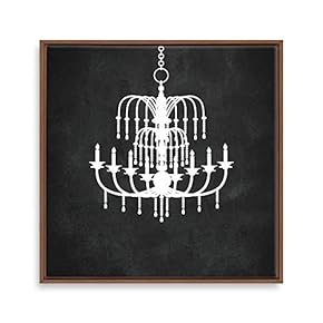 Framed Canvas Wall Art for Living Room, Bedroom Droplight Theme Canvas Prints for Home Decoration Ready to Hang - 16x16 inches