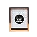 Truu Design Shiny Decorative PS, 8 x 10 inches, Rose Gold Beautiful Metallic Photo Frame, 8