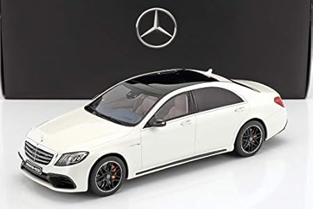 Amazon Gt スピリット 1 18 メルセデス ベンツ S 63 S Amg セダン ロング ホワイト V222 S63 ミニカー ダイキャストカー おもちゃ