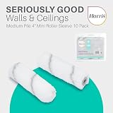 Harris Seriously Good 4in Mini Roller Sleeves 10 Pack for Walls & Ceilings view 2