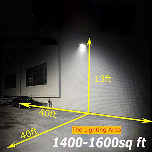 Solar Flood Lights Outdoor 100W with Remote Control Auto On Off IP66