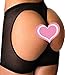 Women Seamless Butt Lifter Body Shaper Tummy Control Lift Girdle Panties Boyshorts Shapewear Underwear Boy Short Briefs (Black, XXXL)