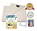 Earthing Grounding Flat Sheet (Queen Size) with Cord and Outlet Tester - Organic Cotton with 5% Silver Fiber for Grounding, Better Sleep, Earth Connection, Pain Relief, Reduced EMF- Ion Exchange