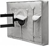 Outdoor TV Cover - Weatherproof Universal Protector for 28